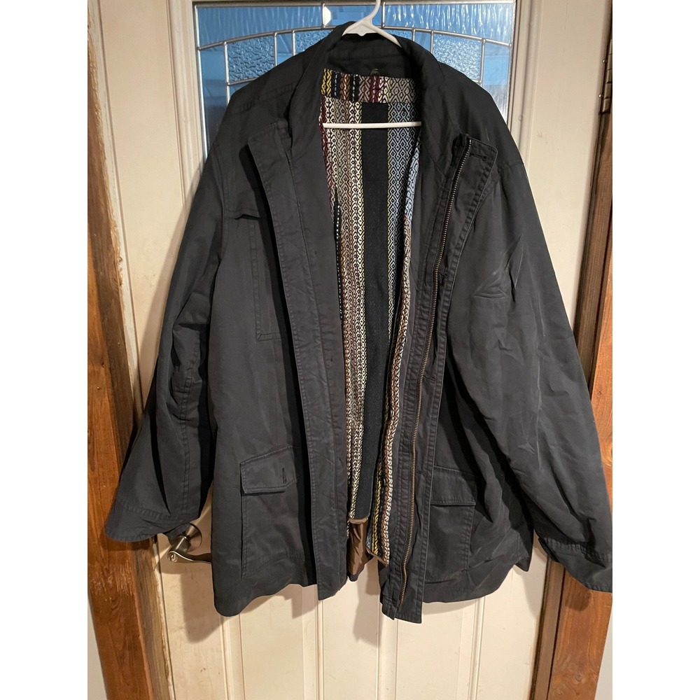 Territory Ahead Men's XXL Tall‎ Waxed Cotton Blend Field Jacket Multi Color